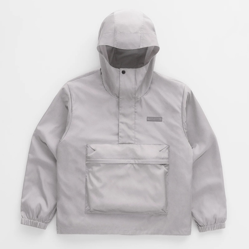 Madhappy Nylon Anorak Oversized Jacket Size Medium NWT Silver